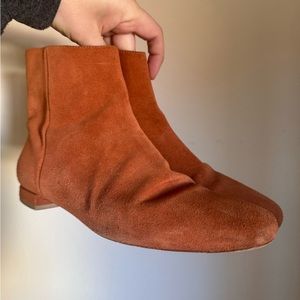 Doen Suede Bowery Boots Rust